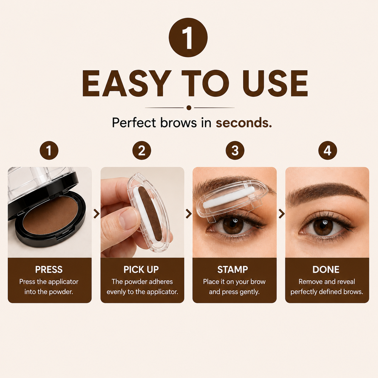 Browelle™ Instant Brow Stamp Kit